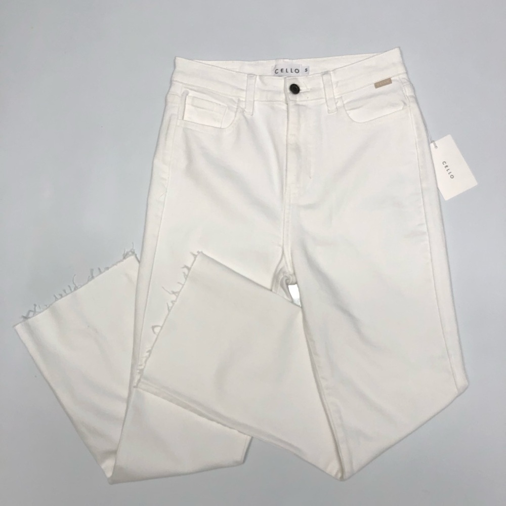 Cello high rise ankle jeans size 5
